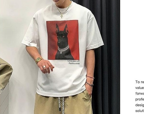 サマー ブリーザブル コットン Tシャツ