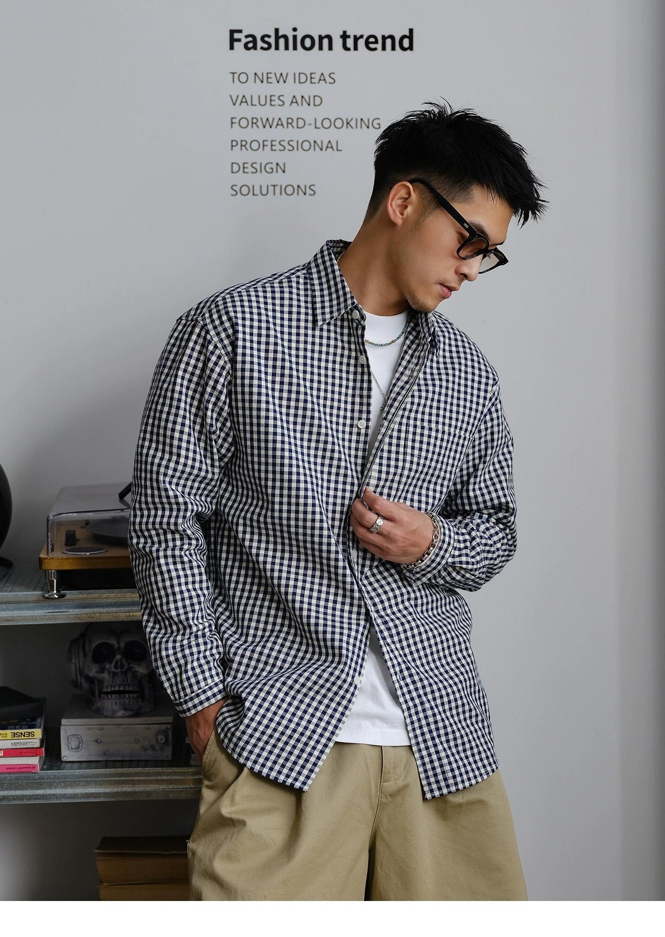 Casual Long-Sleeve Shirt