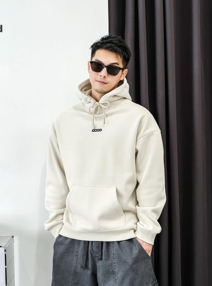 フーデッドフリースプルオーバージャケット