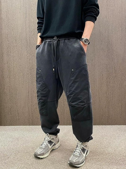 Retro Embroidered Sweatpants