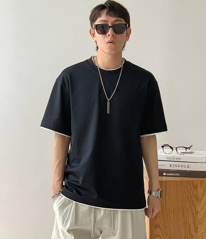 Lightweight Basic Short Sleeve T-Shirt