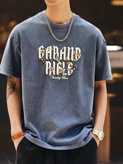 レトロヘビーサンドストーンTシャツ
