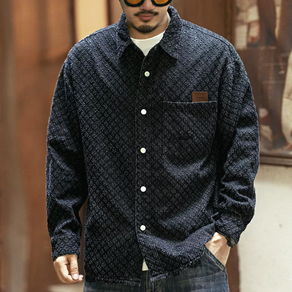 レトロヘビーウエイトチェックシャツ