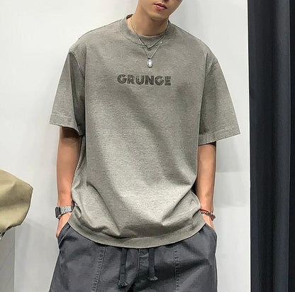 カレッジスタイルプリントTシャツ