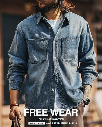 ヴィンテージ デニム ワークシャツ