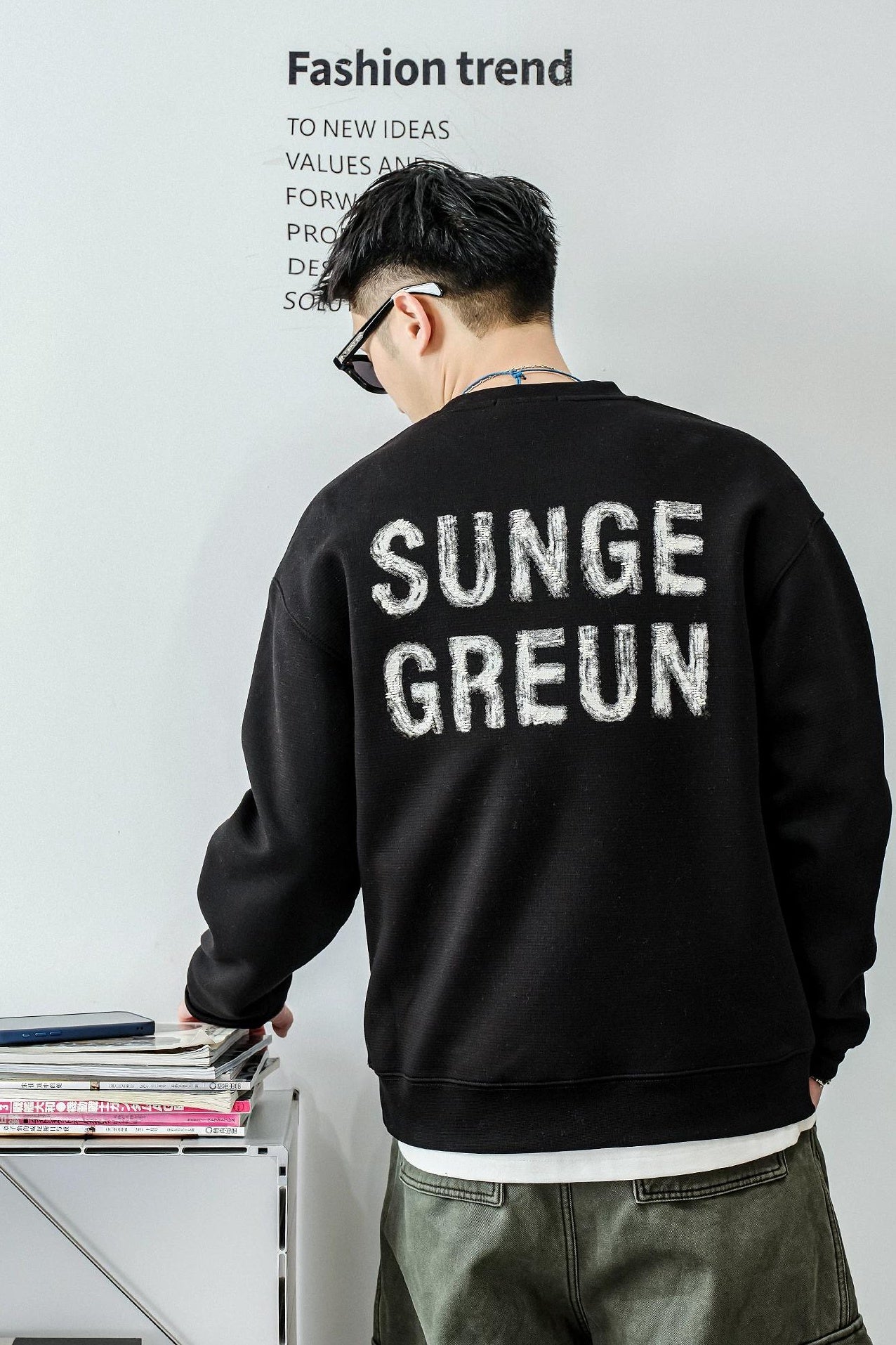 カジュアル フリース セーター トップ