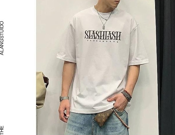 カジュアル ヘビーコットン Tシャツ