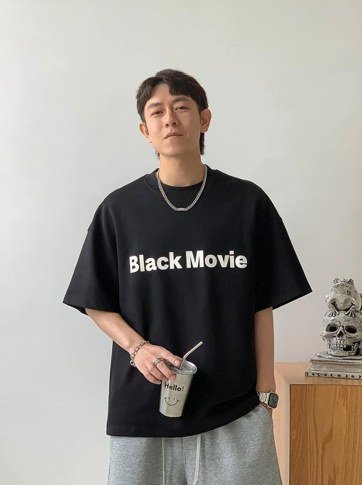 Color Clash Letter Tee