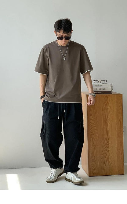 Lightweight Basic Short Sleeve T-Shirt