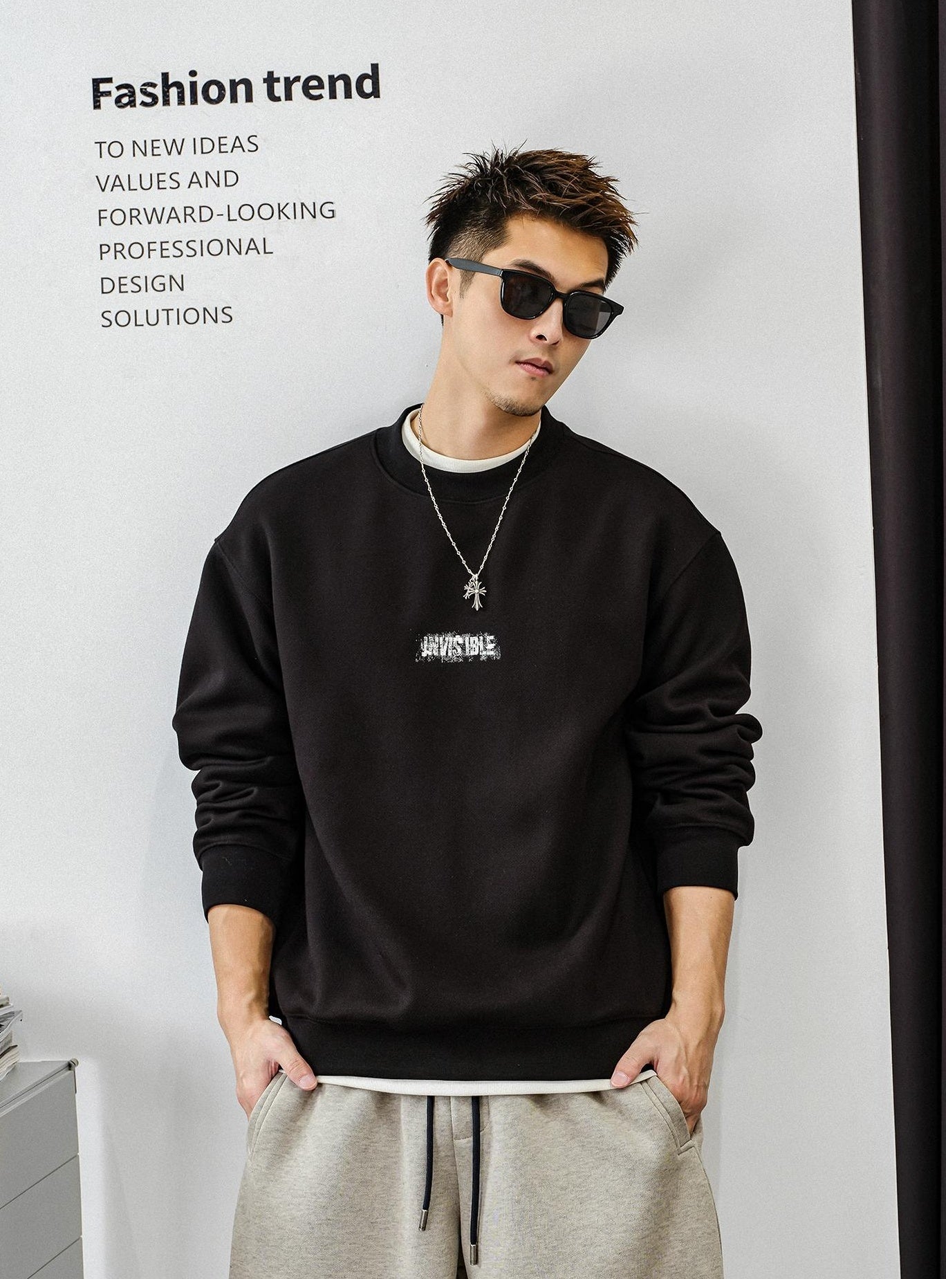 fleece liner sweater