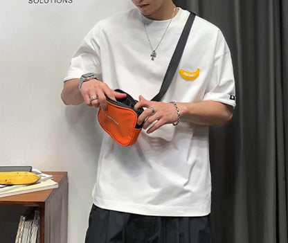 ルーズコットンプラントTシャツ