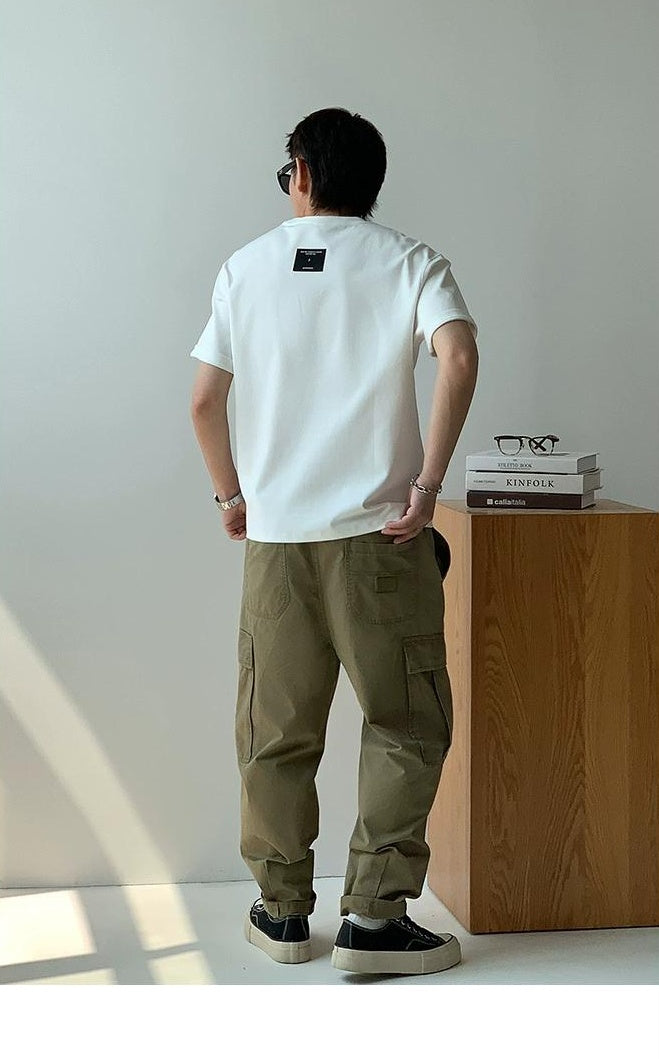 220g Number Logo Casual Tee