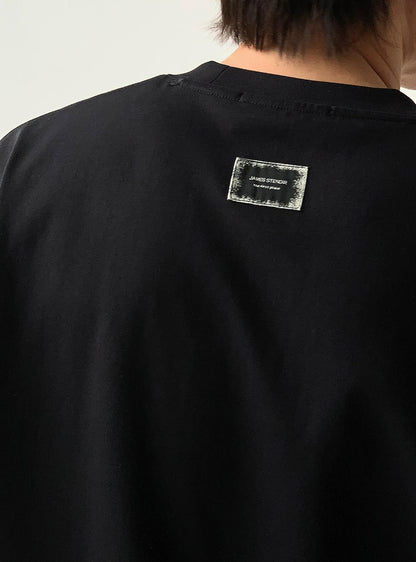 Long Embroidered Tee