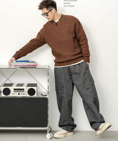 Versatile pineapple pattern shirt