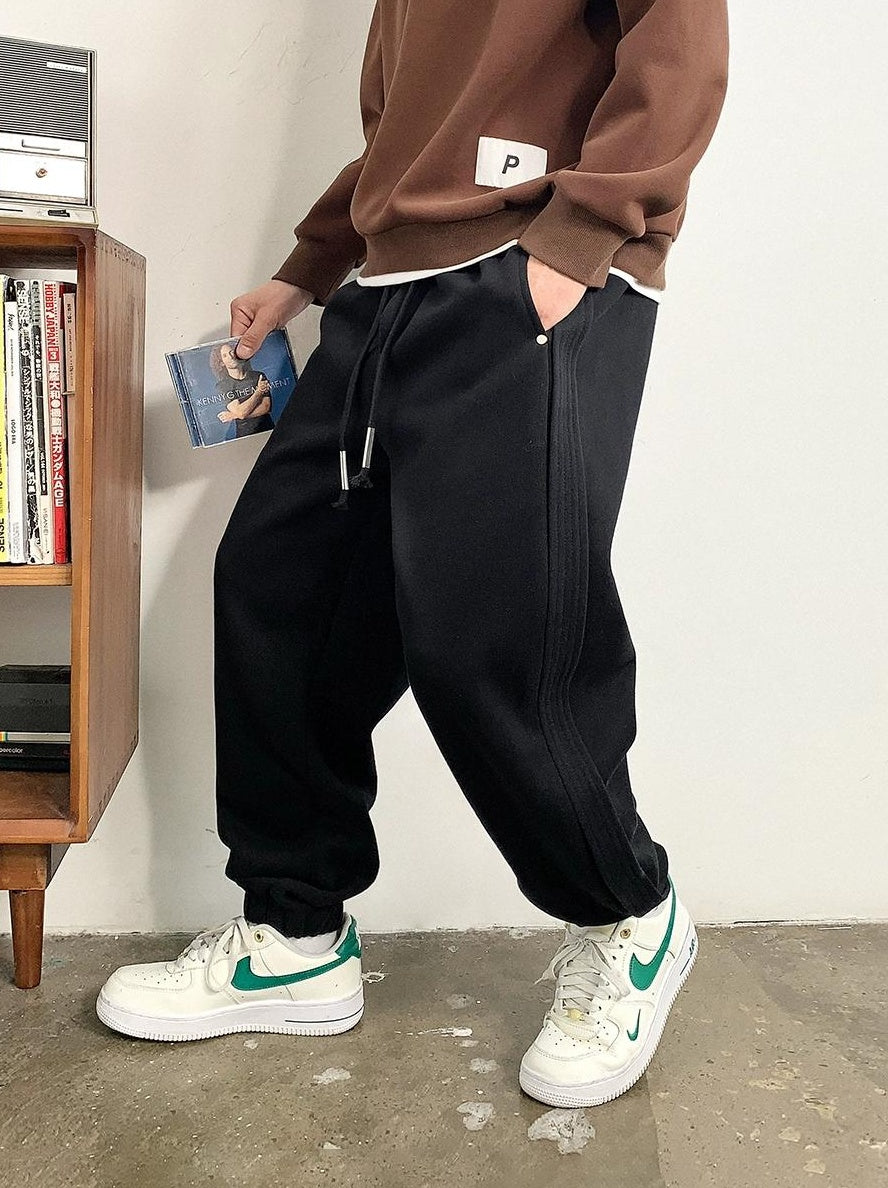 コージーサイドストライプパンツ