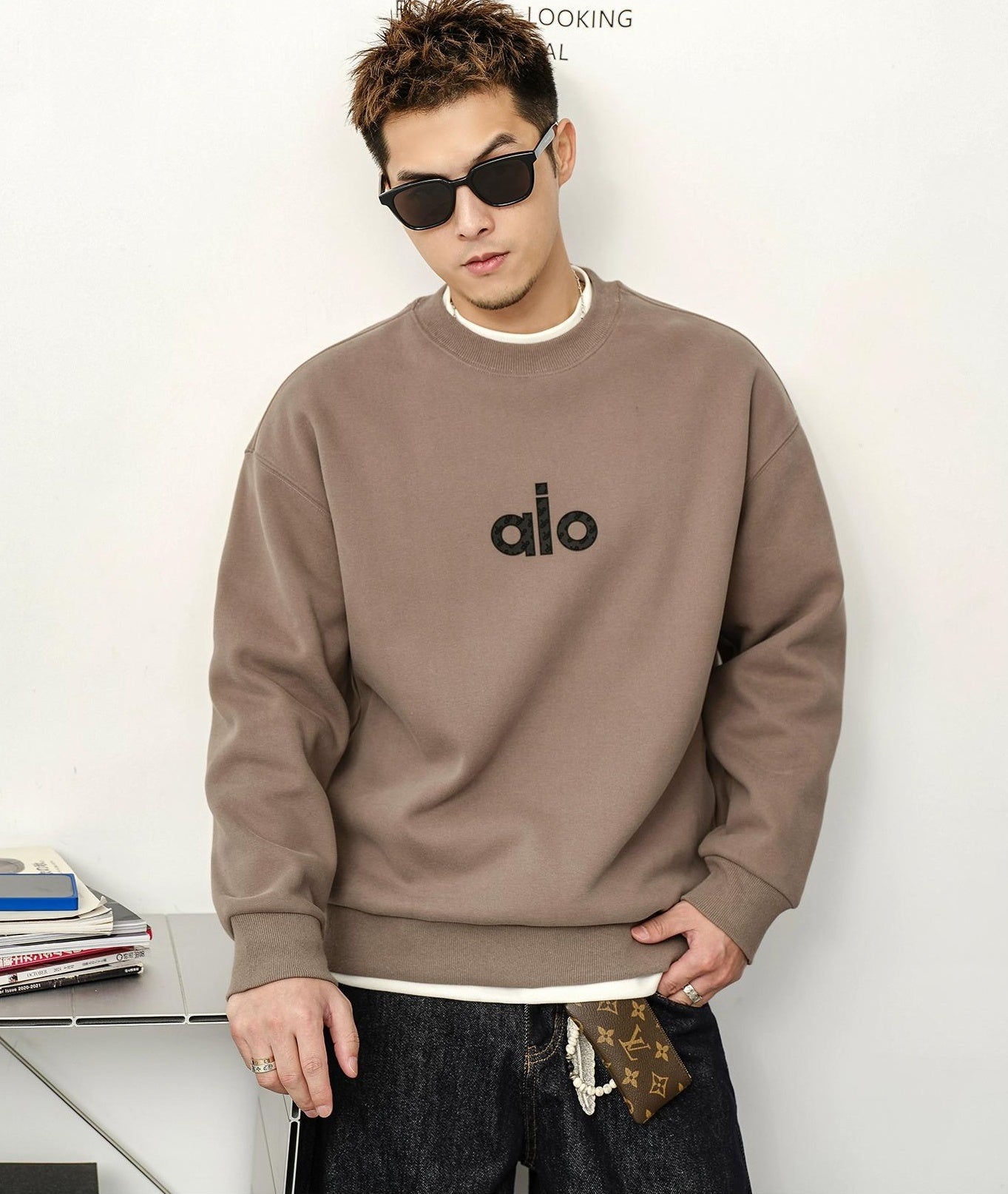 trendy casual sweater