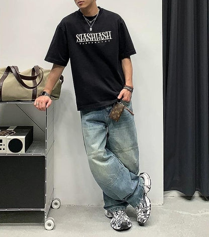 カジュアル ヘビーコットン Tシャツ