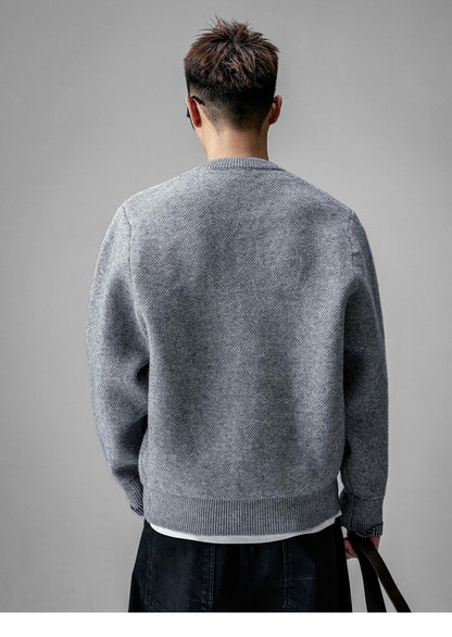 Patchwork Button Cardigan