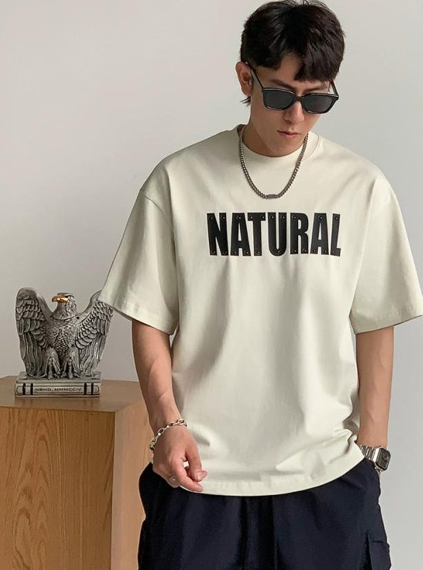 Rivet Print Short Sleeve T-Shirt