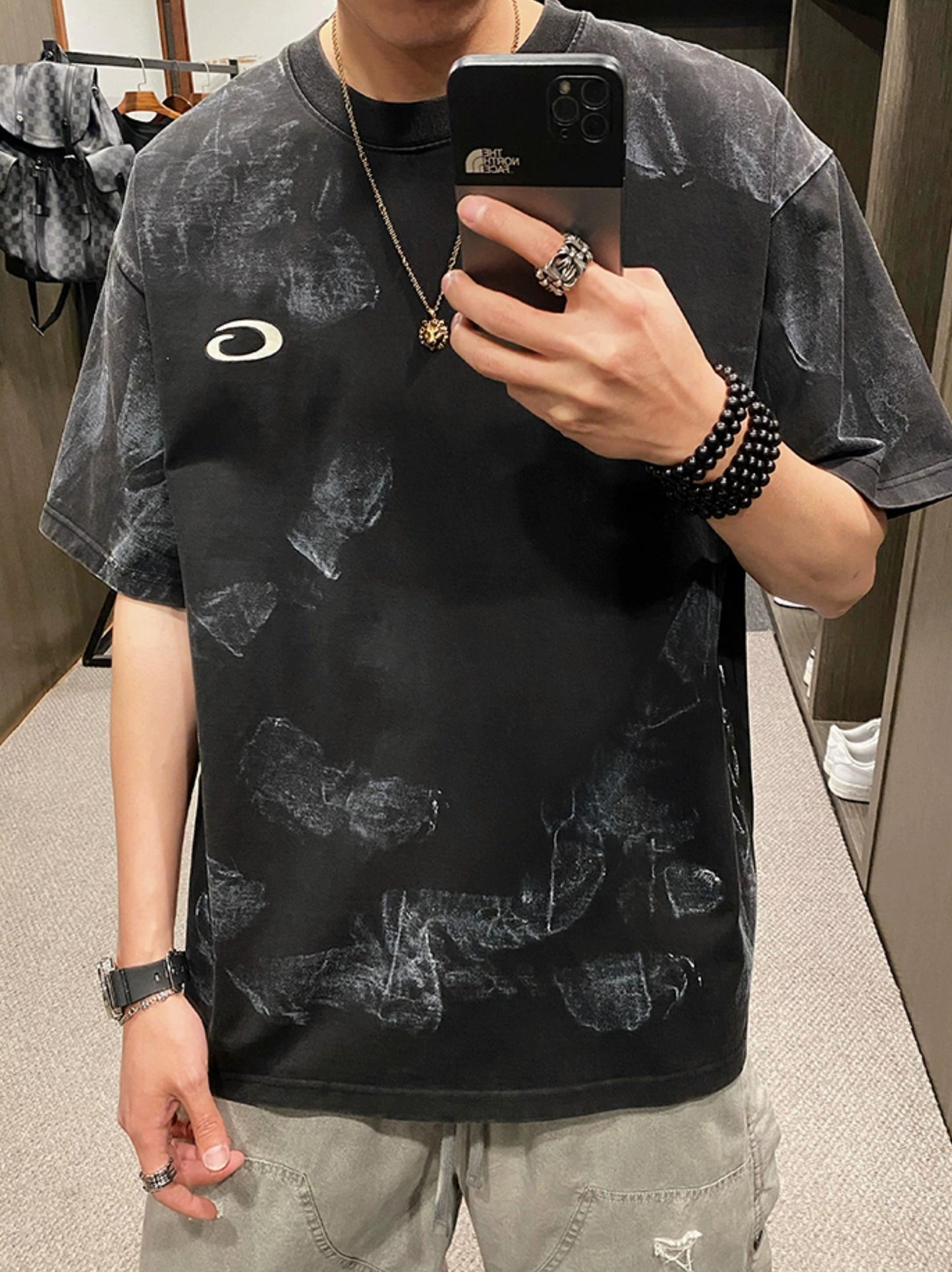 Retro Tie-Dye Casual Tee