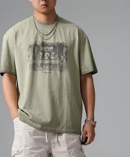 レトロヘビーウェイトコットンＴシャツ