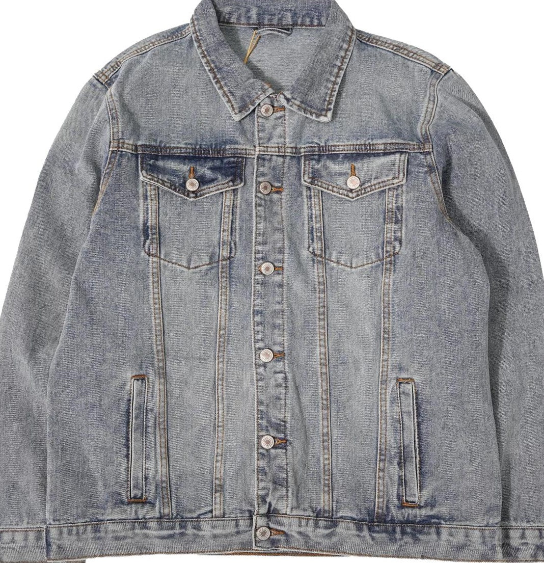 カジュアル レトロ デニムジャケット