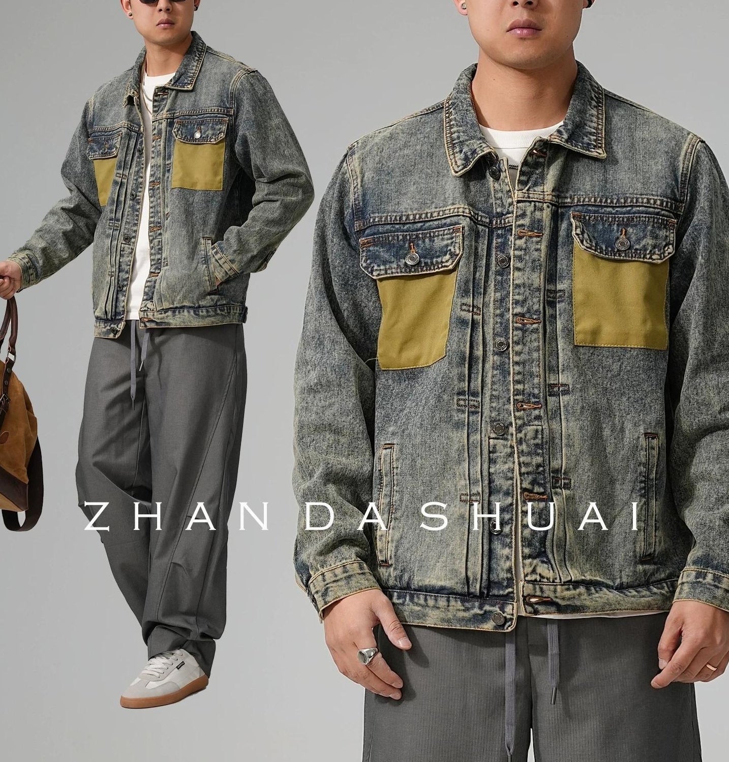 カジュアルデニムジャケット