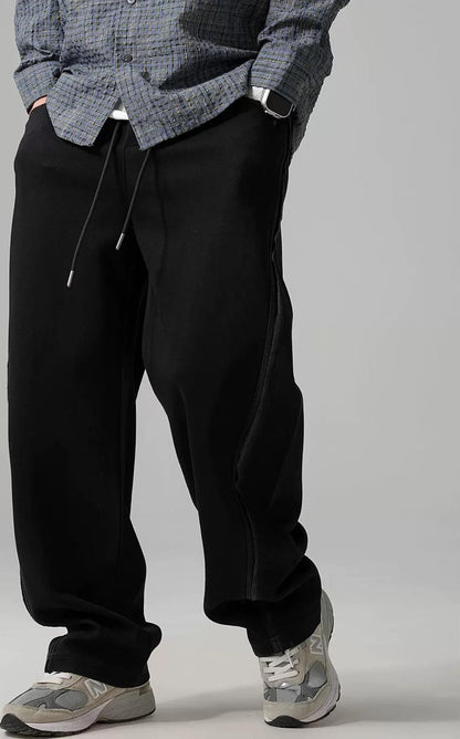 カジュアルルーズスウェットパンツ