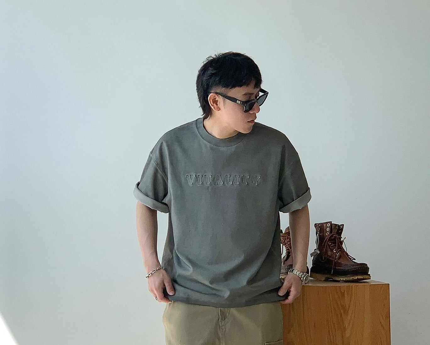 260g Old Washed Tee