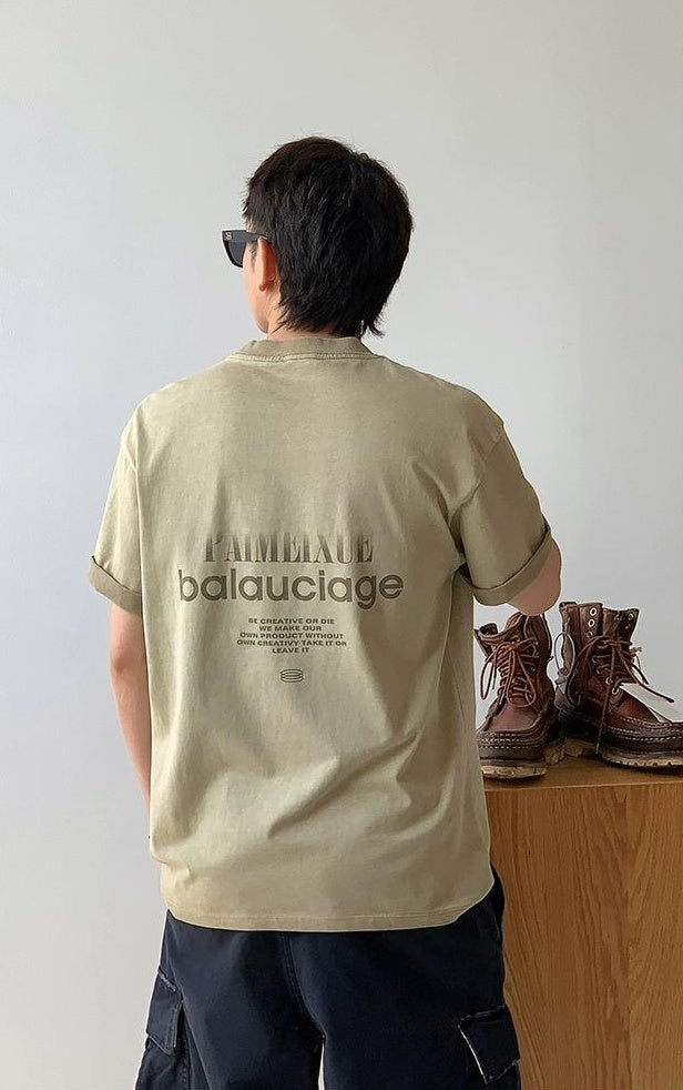 Fun Letter Print Tee