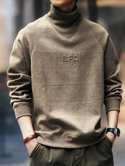 Retro tie-dye sweater shirt