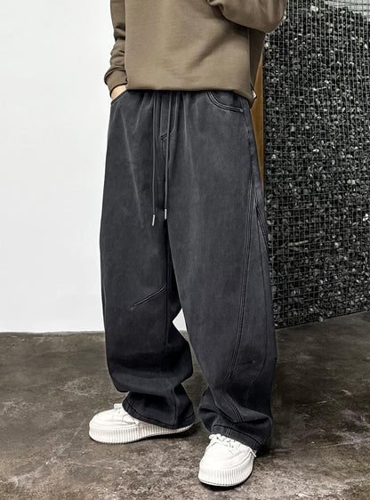 Bar Style Camo Pleated Pants