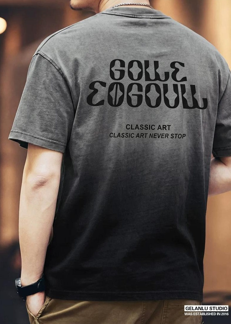 アメリカンウォッシュ グラデーション Tシャツ