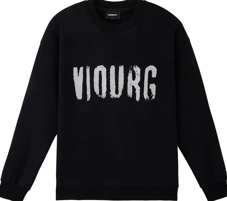 フリースレタードセーター　トップ