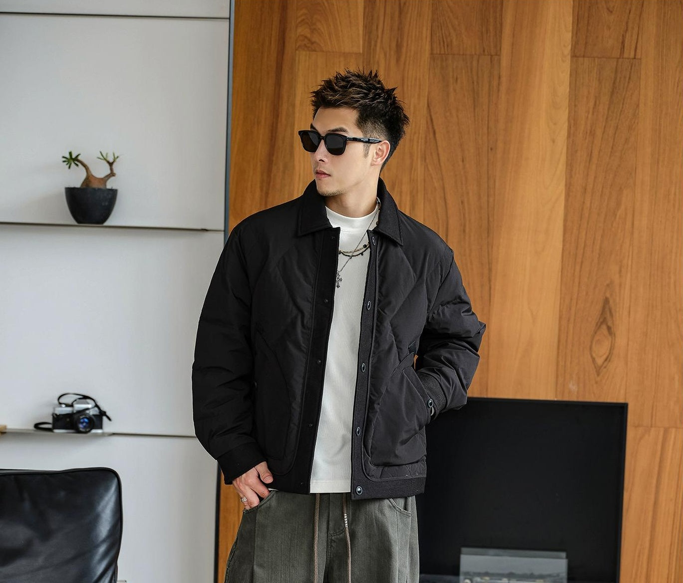 Black Diamond Grid Down Jacket