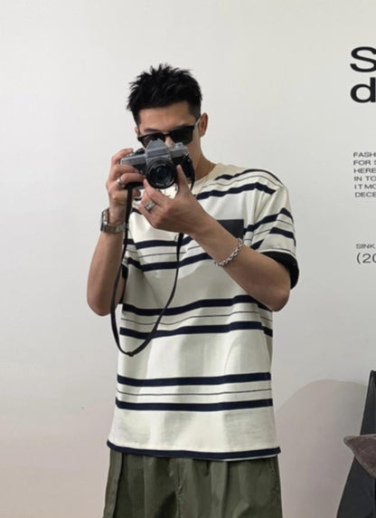 Striped Casual Tee