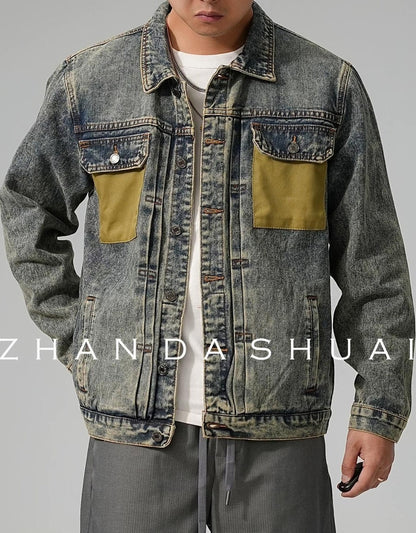 カジュアルデニムジャケット