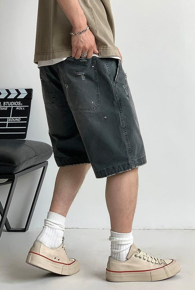 Wide-Leg Shorts