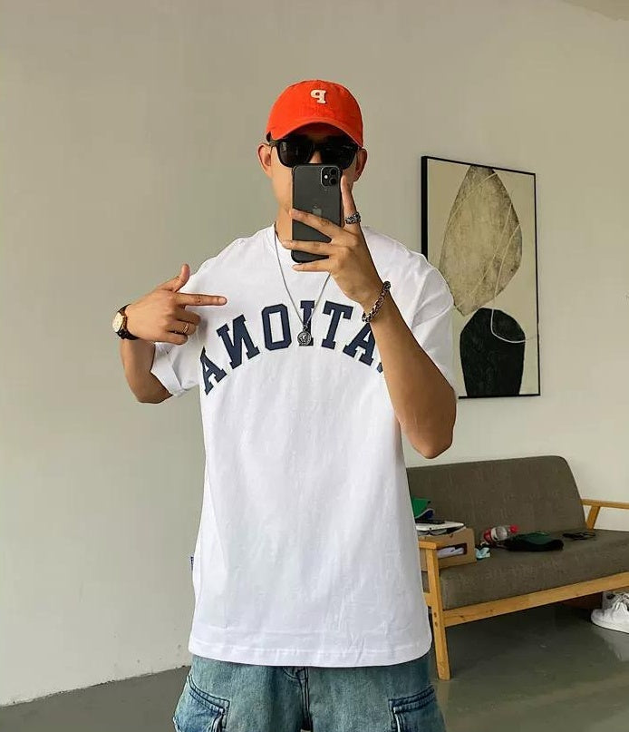 サマー　刺繍Ｔシャツ