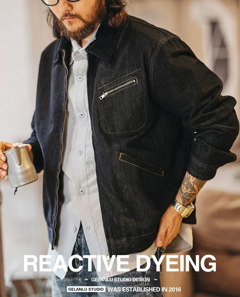 Casual Blue Denim Jacket