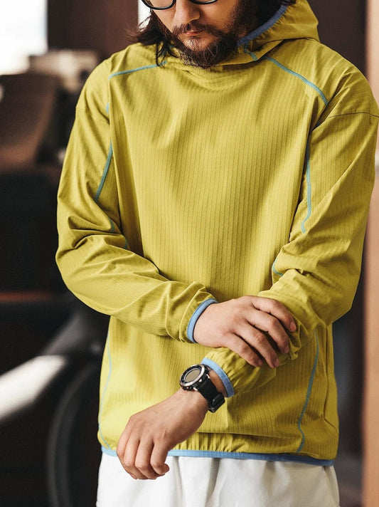 クイックドライアウトドアフーディTシャツ