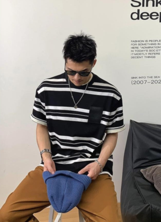 Striped Casual Tee