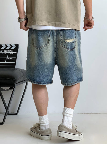 Summer Loose Jean Shorts