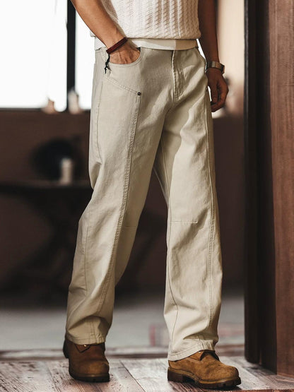 ヴィンテージルーズストレートジーンズ