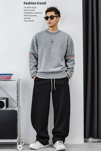 Heavyweight Color Block Jumper