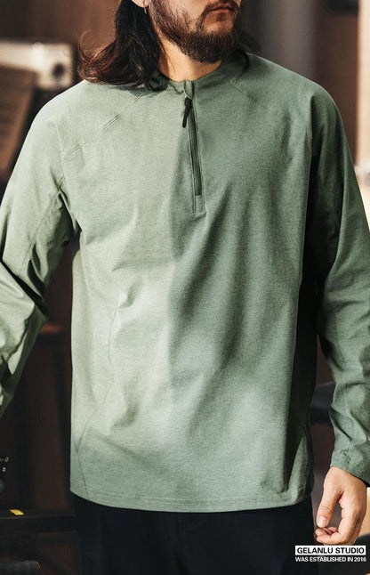 アウトドアクイックドライロングスリーブTシャツ