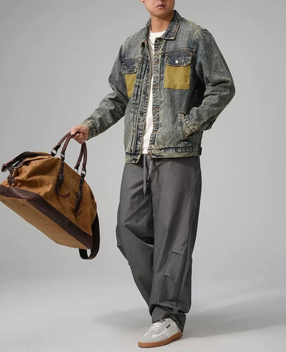 カジュアルデニムジャケット