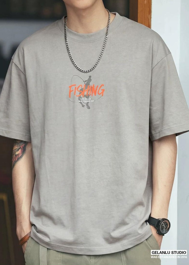 レトロ ウォッシュ プリント Tシャツ