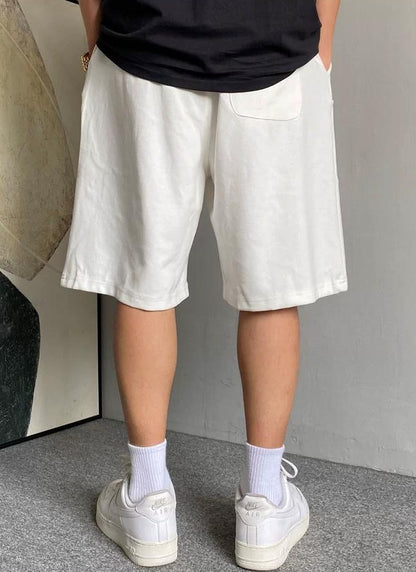 Embroidered sports shorts