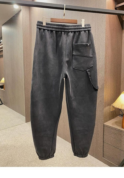 Retro Embroidered Sweatpants
